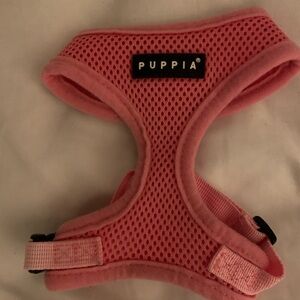 Puppia Pink Soft Mesh Pet Harness